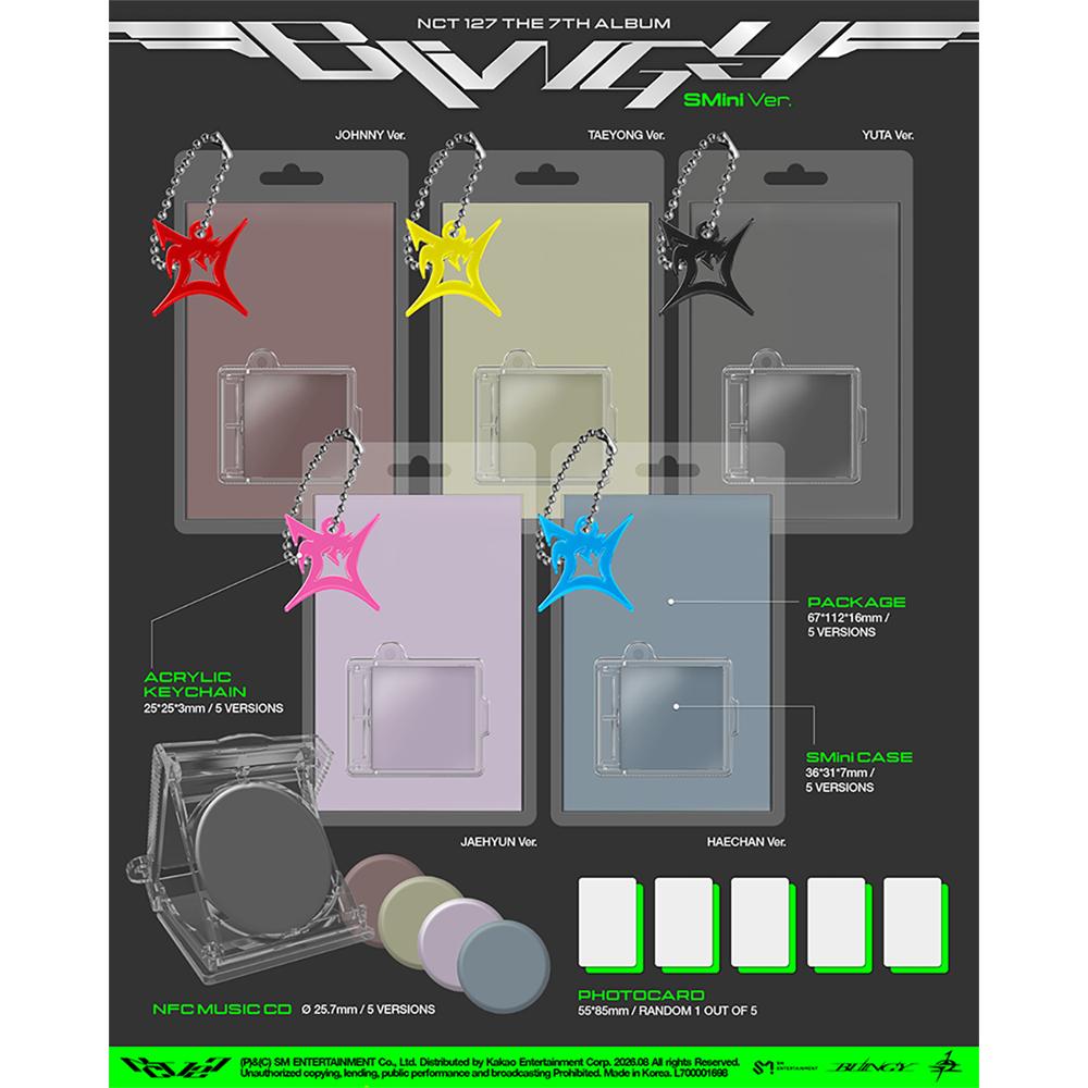 [Pre-ordine] NCT 127 - BLINGY (Mini Ver.)(Album intelligente)