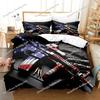 SingleTwinFullQueenKing Size 3D - Printed Gaming AK - 47 and PUBG Bullet - Themed Bedding Set for Adult and Kid Bedrooms963