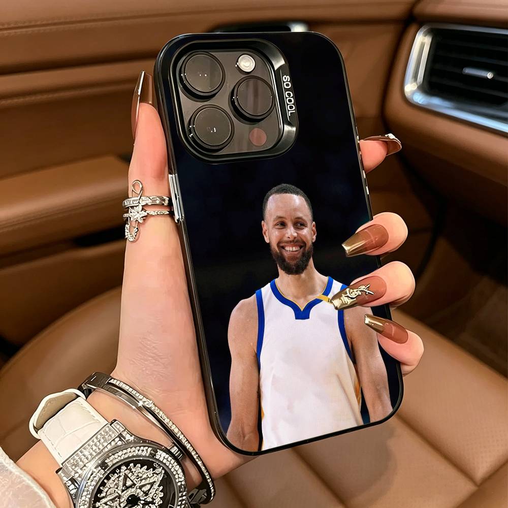 30 Stephen- C-Curry Phone Case For IPhone17 16 11 12 13 14 15 16 Pro Max Plus Cover Colored Silver Funda Bumber