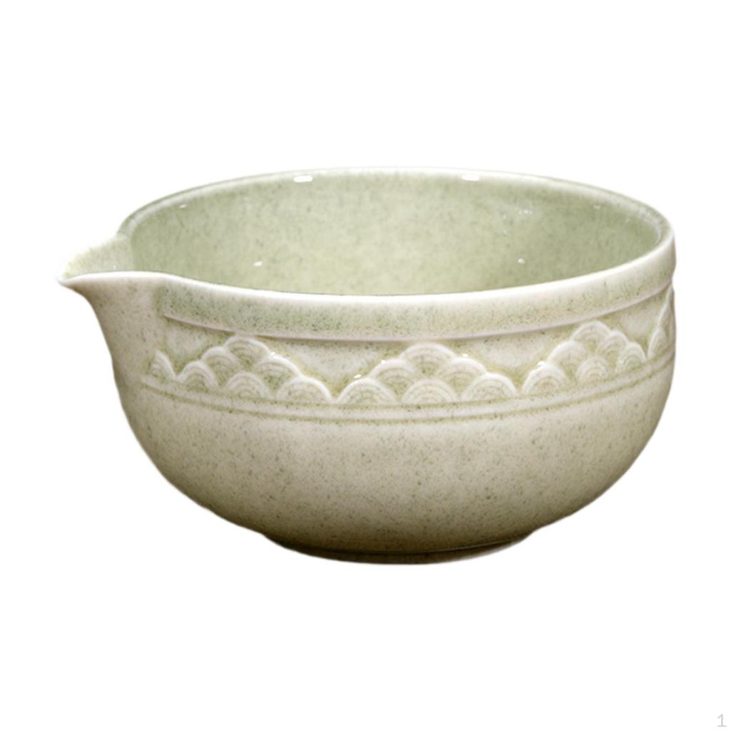 Bowl Handmade Porcelain Tea Whisk,