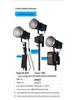 100W Portable COB Handheld Outdoor Fill Light for Photography and Video