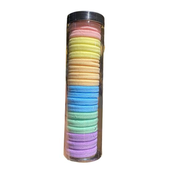 

20 шт. Кольцо для волос Прочное Многоразовое Высокая эластичность Женское Леди Девушка Короткие Длинные волосы Резинка для повседневной жизни разноцветный