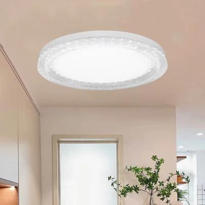 Moderne LED Deckenleuchte rund Kristall Wohnzimmerleuchte 18WAC85-265V Innenbeleuchtung 24W 36W 48W Wohnzimmer Schlafzimmerleuchte
