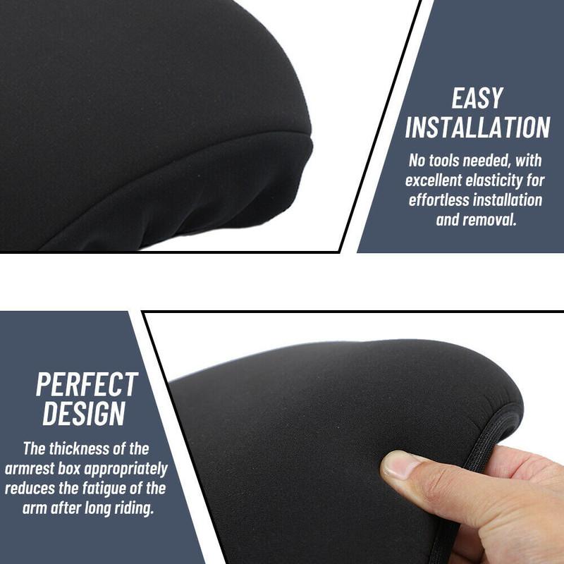 Car Center Console Armrest Box Pad Cover Protector For Dodge Ram 1500 2018-2020 Armrest Cover Auto Interior Parts