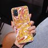 Fashion Gold Pink Geometric Marble Phone Case For Samsung Galaxy A52 A32 A22 A12 A51 A31 A50S A30S A20S A10S Note 20 Ultra 10 Pl