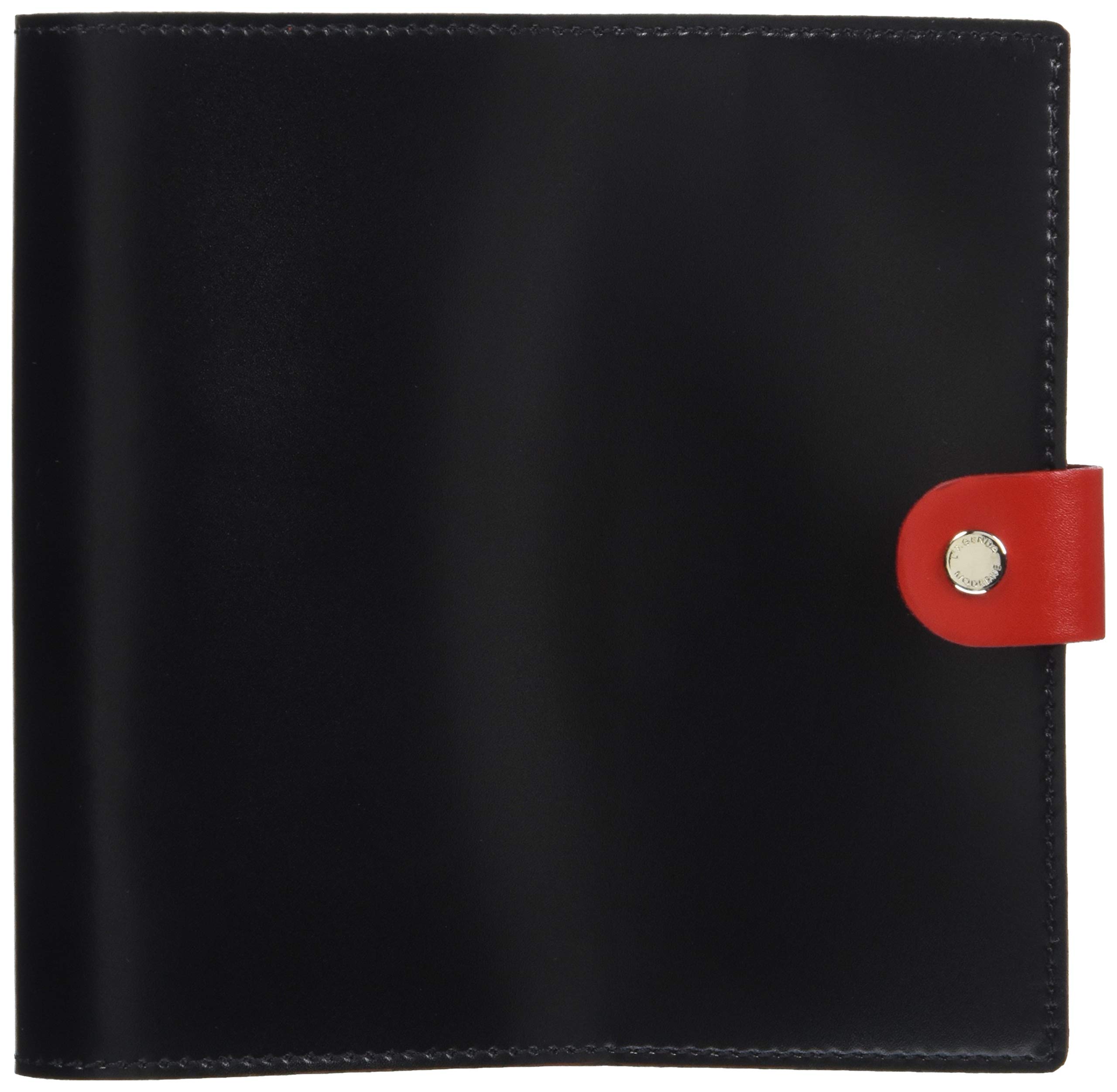 

Блокнот Quo Vadis Обложка из натуральной кожи DUO 16x16см Черный Красный qv16x1619no &