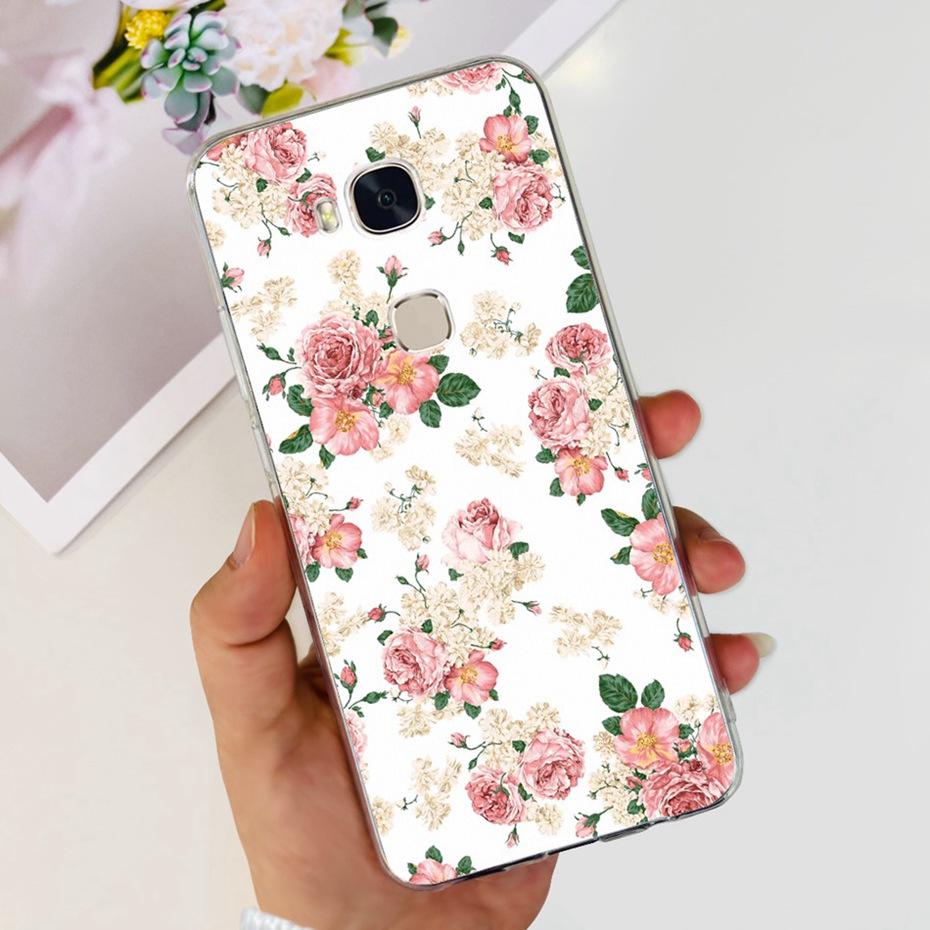 Lovely Printing Case For Huawei GR5 KII-L22 KII-L21 / GR5 2017 BLN-L21 BLN-L22 Soft Silicone TPU Back Cover Phone Cases