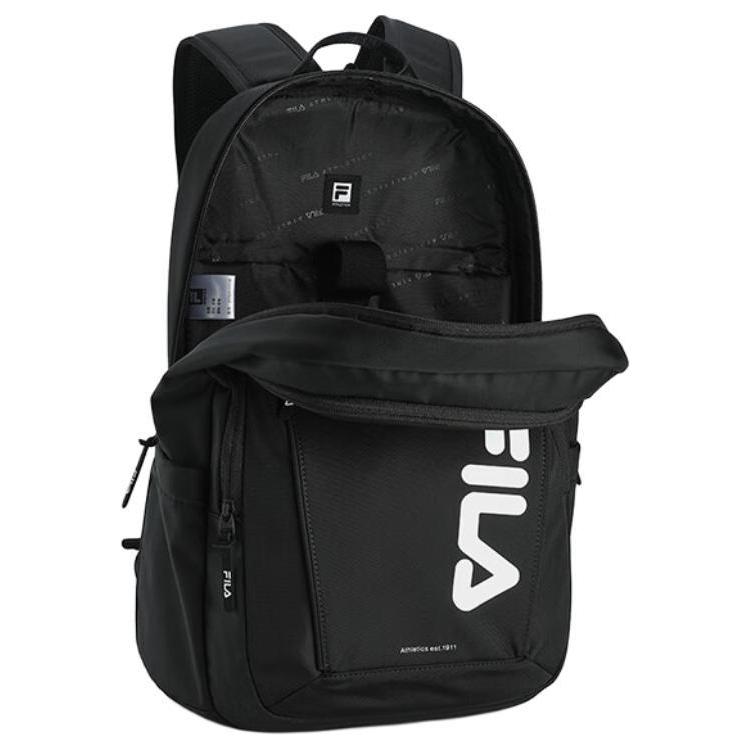 New FILA Fitness Fabric Backpack Tubas Men's Black A13M511107FBK