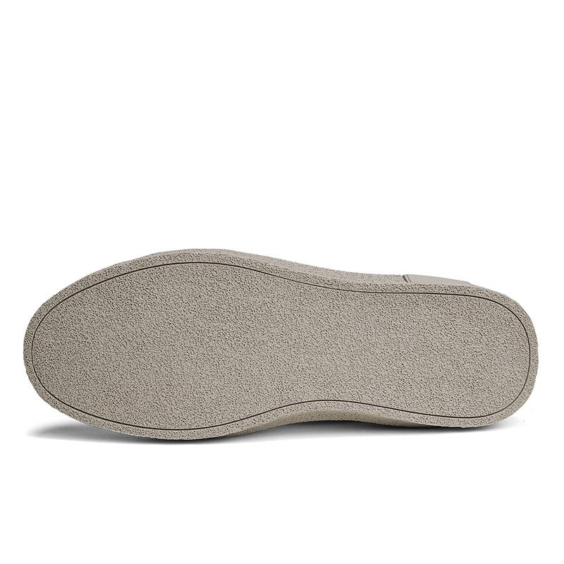 Men's Leather Fashion Sneakers Retro Dress Business Casual Shoes for Men