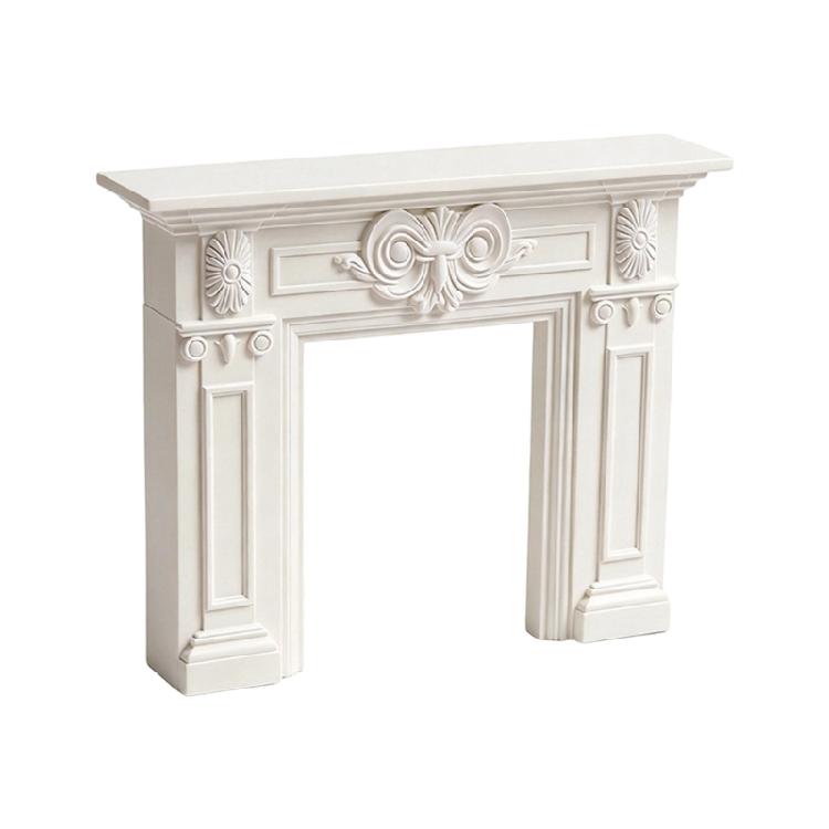 Small Fireplaces Model Figurine Miniature Furniture For 1/12 Scale Doll House Decoration And Craft Model Project Display