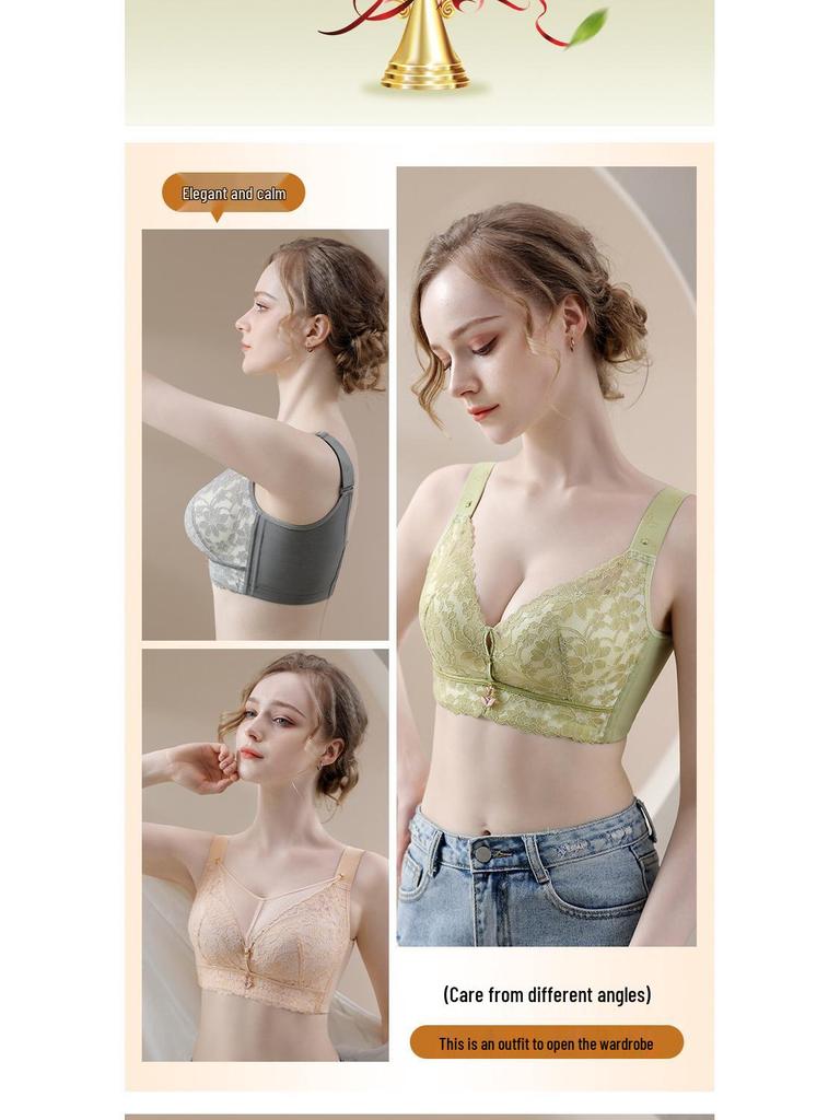 Women's Wire-Free Shaping Bra: Lift & Support, Slimming, Anti-Sagging.