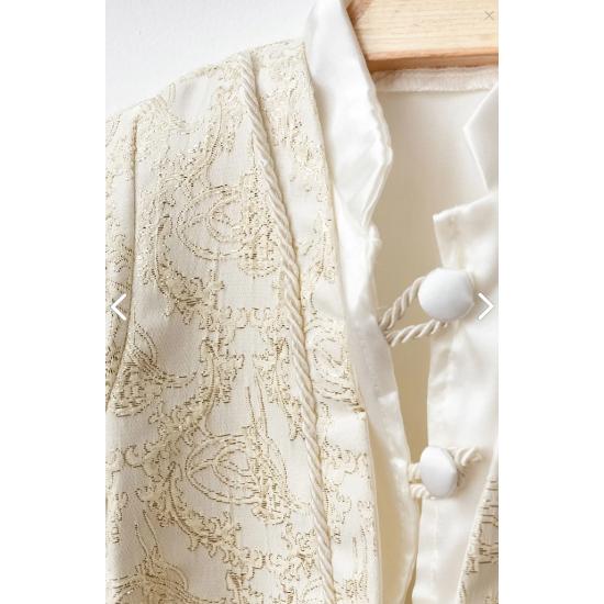 Erkek Bebek Mevlütlük Şehzade Sünnetlik Sünnet Kıyafeti 6 Ay