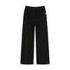 Onoff Women S Semi Wide Corduroy Fleece pantS Of5013lb Black