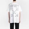 Off-White Oversized Fit Airport Tape T-Shirt White Men Streetwear OMAA038S201850030188