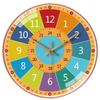 10-Inch 25Cm Learning Early Education Automatic Time-To-Time Radio Clock Home Living Room Bedroom Mute Clock Hanging
