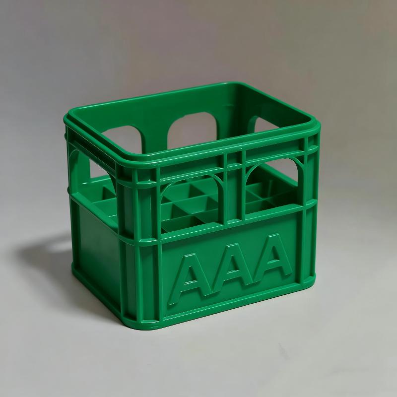1Pc 3D Printed Battery Storage Box DIY Beer Crate No 5 Aa No 7 Aaa 18650 Battery Stackable Storage Basket Storage Box 1630₽