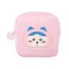 Chiiikawa Square Pouch, Original Design, Peach Series, Nagano (Hachiware) Pink, Approx. W13cm X H14cm X D7cm