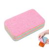 12 Layer Layer Microfiber Cleaning Sponge Cloth Absorbent Dish Towels Peelable Reusable Washing Cleaner Scrub Rags Kitchen Clean