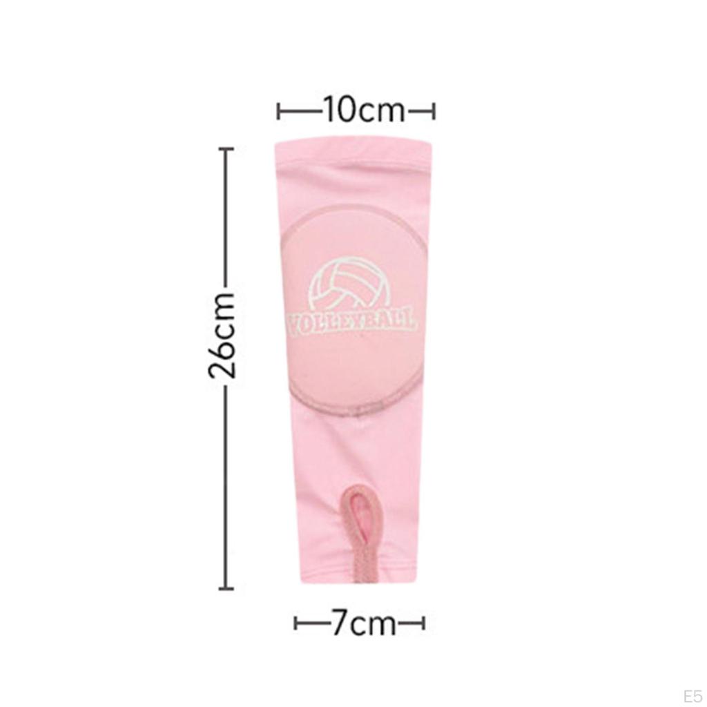 2 Pieces Volleyball Arm Sleeve Gloves Brace Protectors Warmers Basketball Wrist Support for