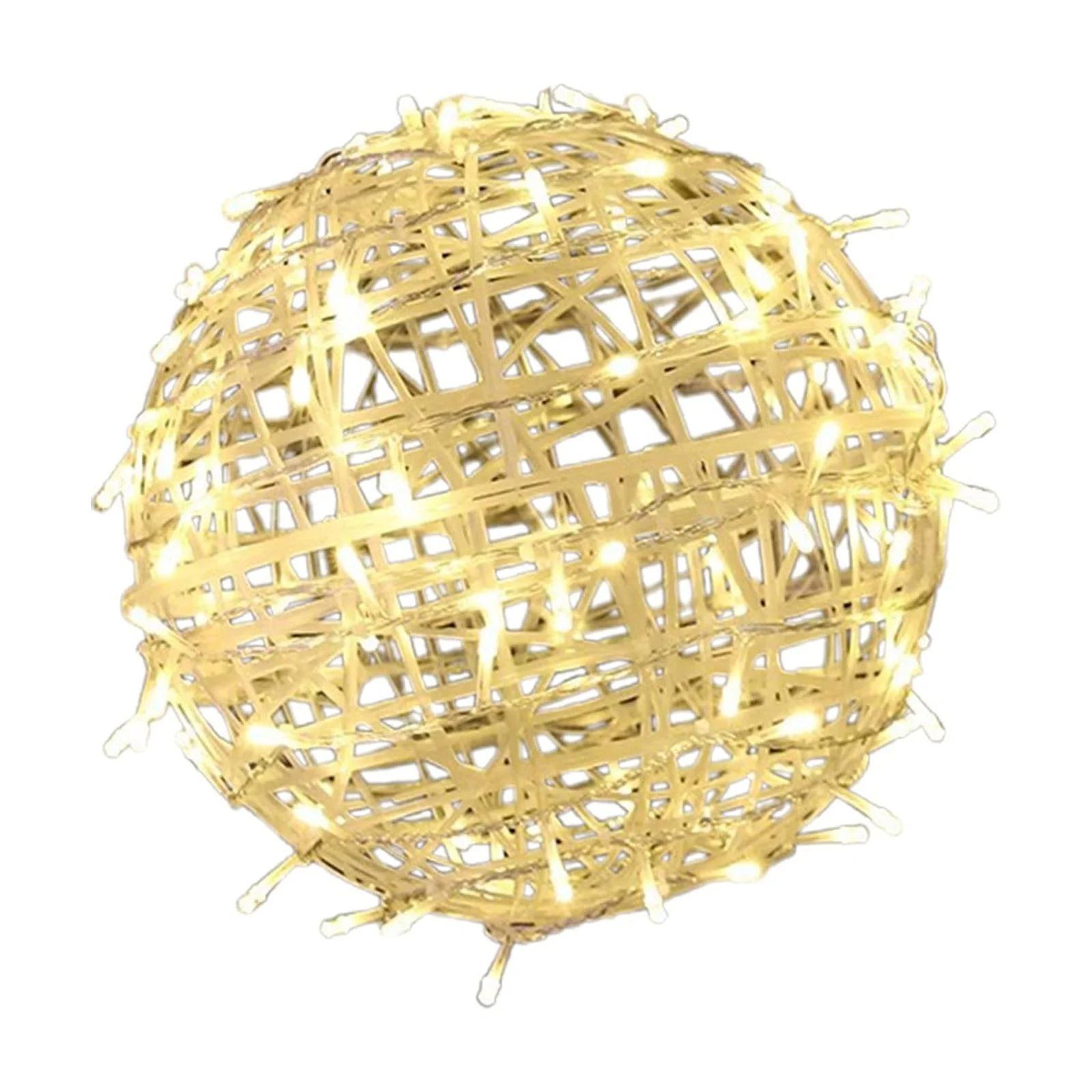 

Solar Christmas Ball Lights For Tree Outdoor, Globes Lights,String Lights Outside For Window Garden Yard Porch Wedding Party Decorations One Size
