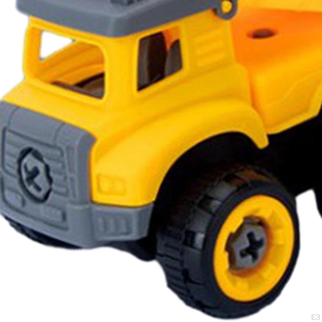 Children Construction Truck Screwdriver Toy DIY Take Apart Montessori Educational Ages 3 4