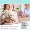 Adorable Recordable Plush Toy With 40 Seconds Sound Capacity Perfect For Gifts And Keepsakes
