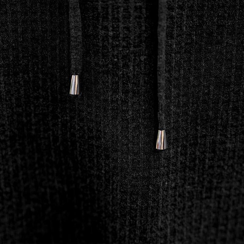 Mokana Autumn/Winter Hooded Knitted Long Dress