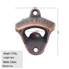 Jingmao Wall-Mounted Cast Iron Beer Bottle Opener