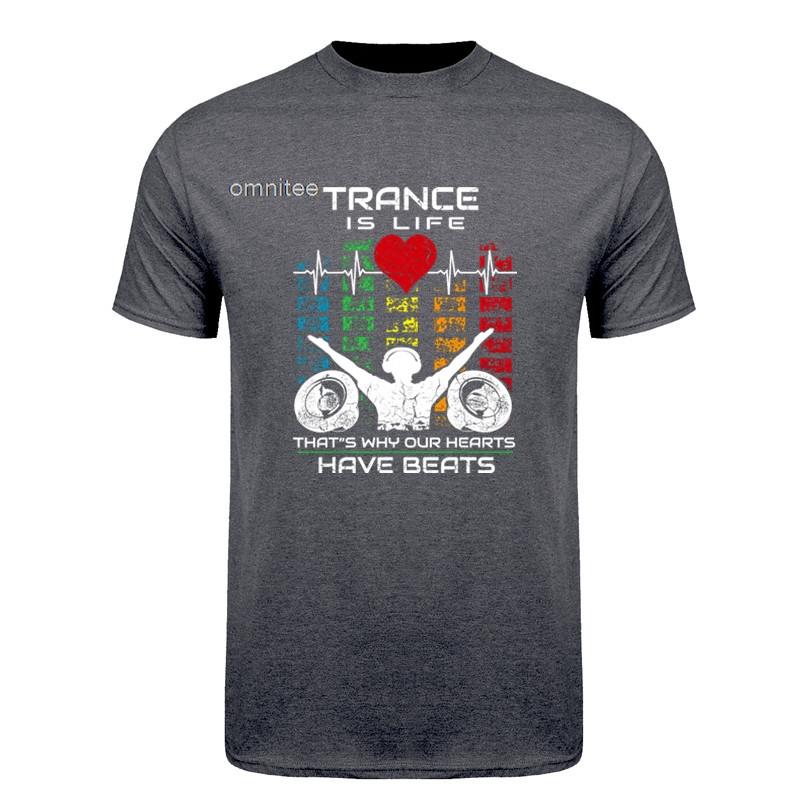 Im Addicted To Trance Music TShirt Streetwear Cotton Unisex EDM Rave Trippy DJ Gift T Shirts Tee HJ090