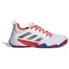 Adidas Barricade Shock Absorbing Durable Low Top Tennis Shoes Men Sneakers White Red ID1550
