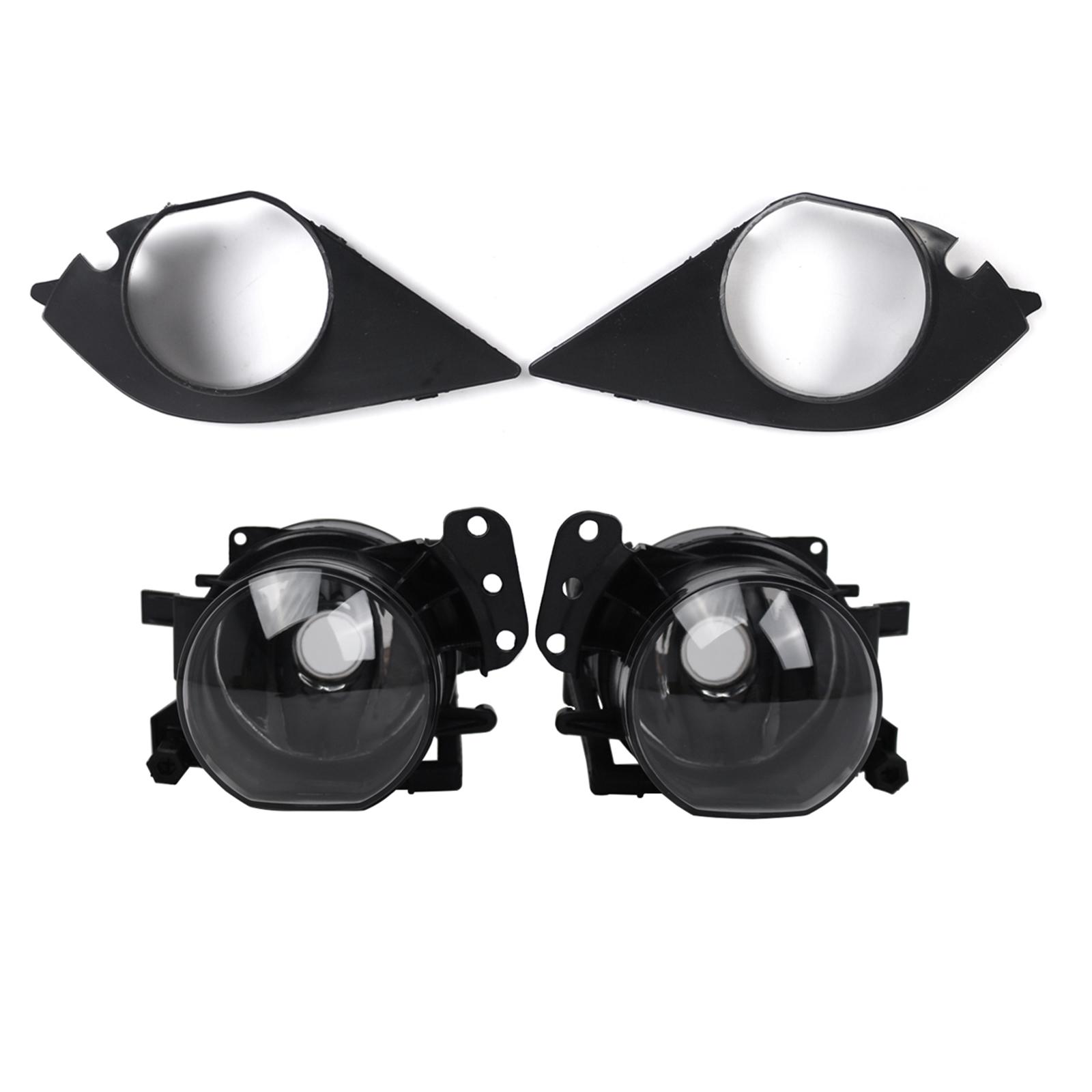 

Противотуманные фары бампера с защитной решеткой, сменный комплект для BMW E60 E61 525I 528I 530I 535I 545I 550I M5 чёрный