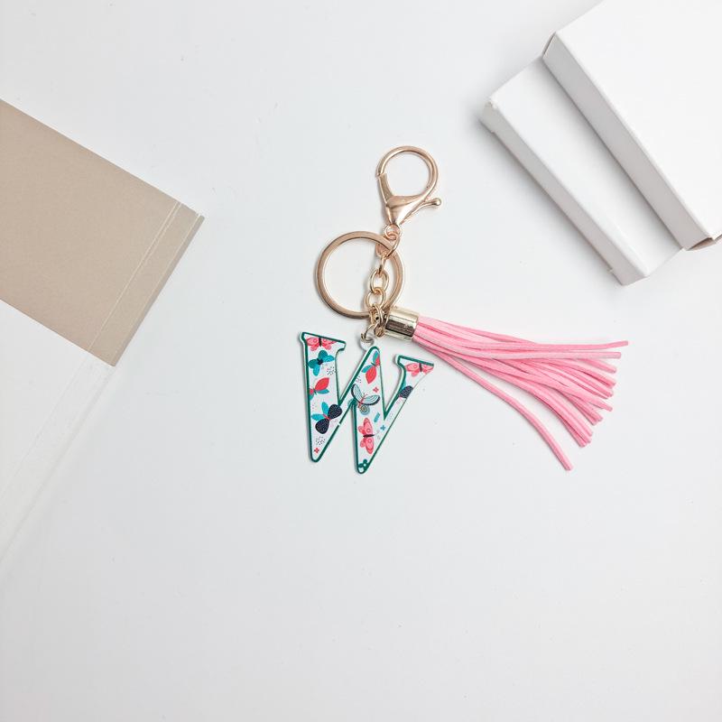 Colorful English Alphabet Keychain & Graduation Gift Accessory