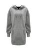 2025 Influencer Autumn/Winter Women's Solid Color Loose Fleece Hoodie