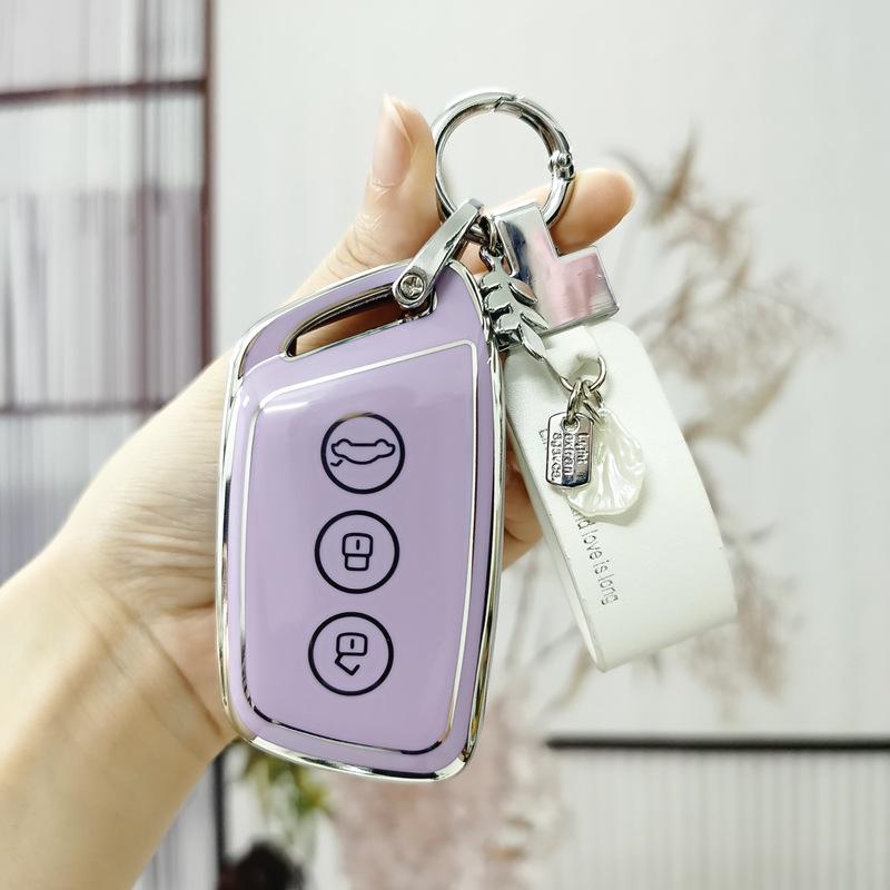 Baojun Kiwi/Wuling Nano Key Cover: EV, E300/RS5 RC6/RC5 Shell Bag for Women