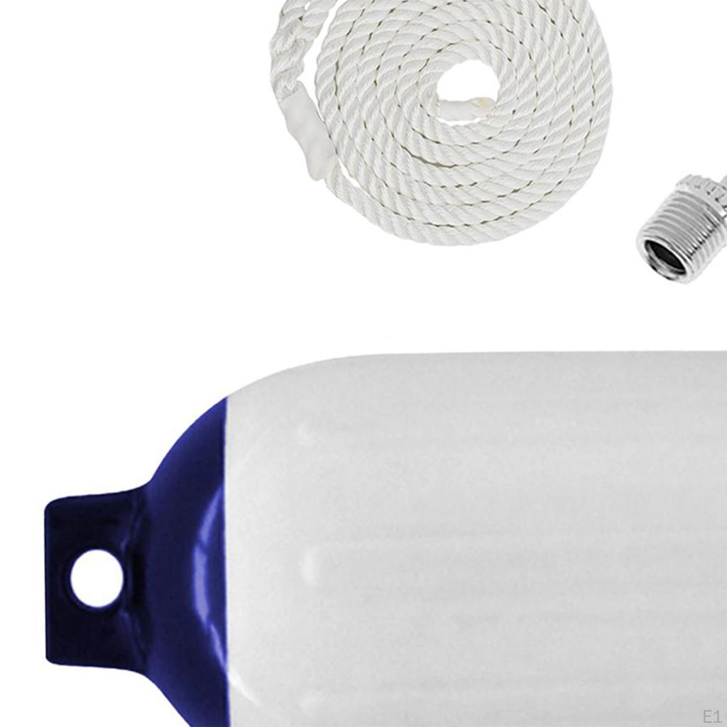 Boat Bumpers for Pontoon Durable 11x40cm Outdoor Buoys Protector with Rope, s,