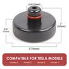 4PCS Jack Pad For Tesla Rubber Floor Lifting Jack Pads Point Adapter For Tesla Model 3 Model Y Model S Model X With Storage Bags