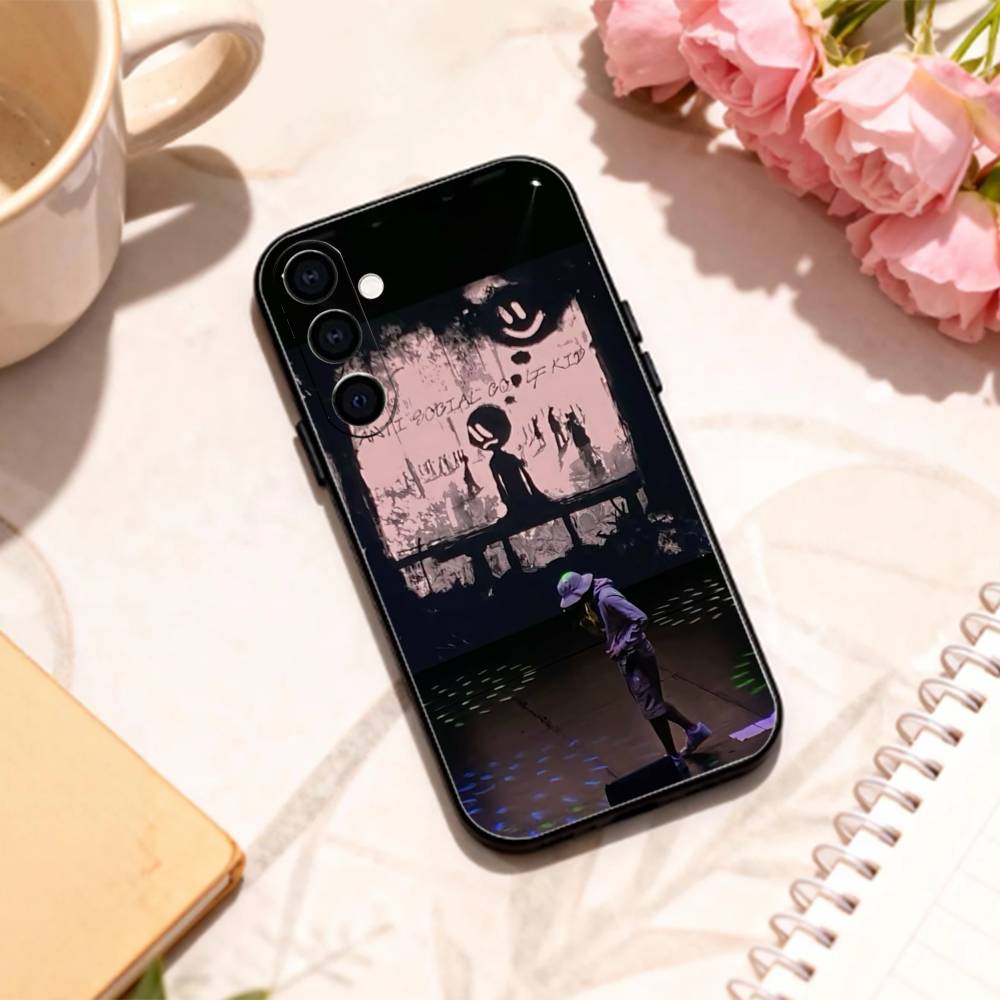 COOL B-BENY JR Rapper phone Case For Samsung Galaxy A73,A72,A71,A70,A53,A52,A51,Others Soft Black Shell