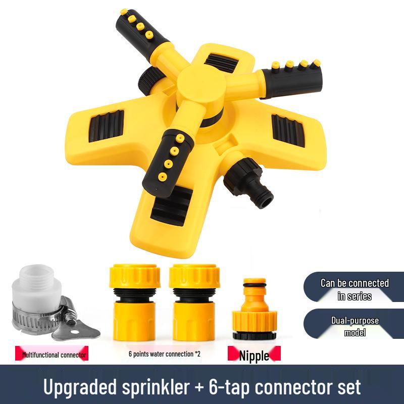 360° Automatischer Rasen-, Blumen- und Gemüsegartensprenger