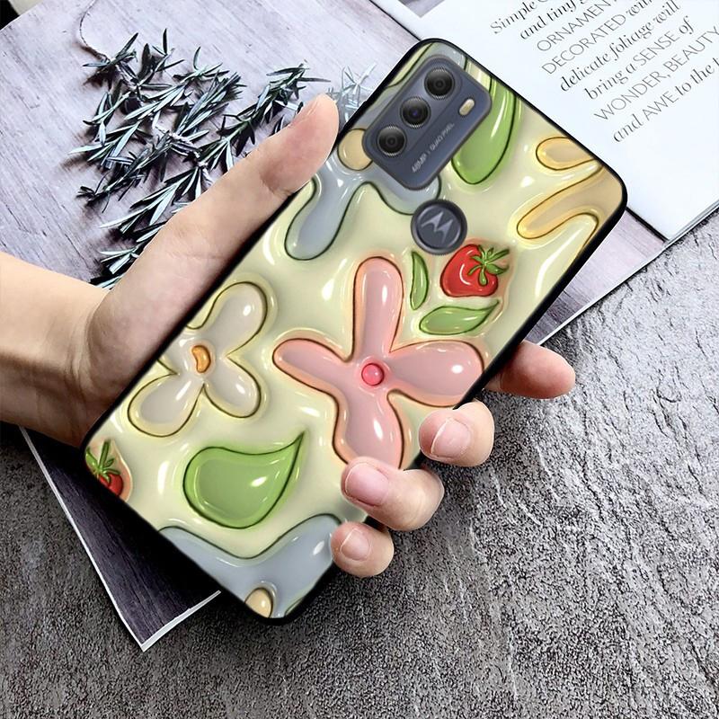 

Flower Art Phone Case For Motorola G Stylus 5G G Play G35 G45 G54 G24 G86 G04S E13 E14 E32 E32S Moto G 2025