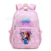 K-pop Backpack Teens Girls Capacity Schoolbag Flowers Printe Laptop School Backpack Travel Rucksack YK2 Mochila