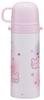 Skater Stainless Steel Water 470ml or 430ml Lightweight and Insulated and Cold Water Sports Bottle for Kids' Bottle, 2-Way Design, (Direct Drink) (Cup