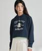 Women'S Archie Cloverheart Crop Hoodie Navy