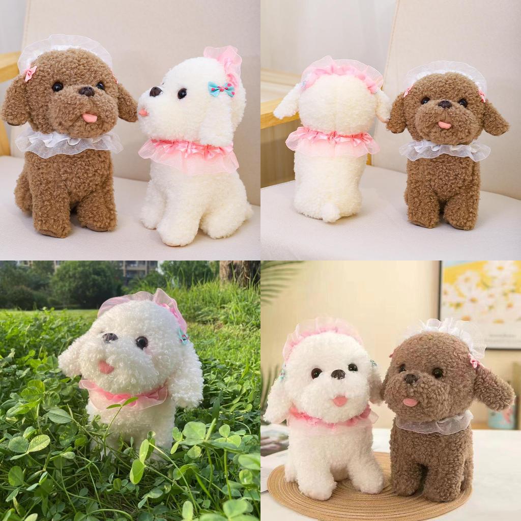 Ultra Cute Adorable Dog Plush Toy Realistic Pet Puppy Doll Children Gift For Girls