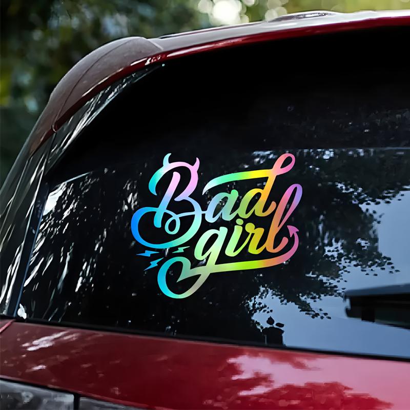 Bad Girl Decals & Bumper Creative&funny Stickers for Cartoon Fans&lover,high Quality for Car Trucks Motorcycles & Laptops