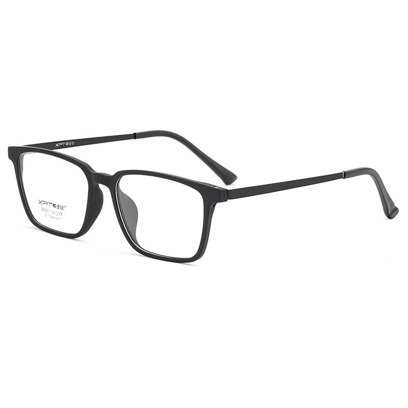 

New Ultralight Glasses Frame Pure Titanium Myopia Glasses Male Retro Square Large Frame Comfortable Optical Glasses Frame