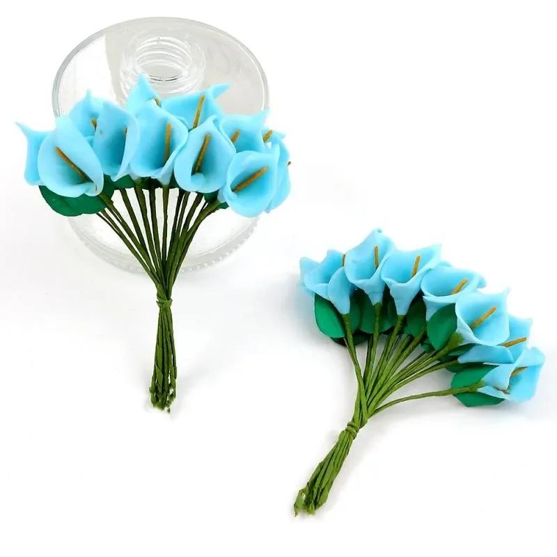 

Mini Artificial Flowers PE Foam Fake Flower for Home Decor Party Wedding Decoration Multicolor Handmade DIY Scrapbooking