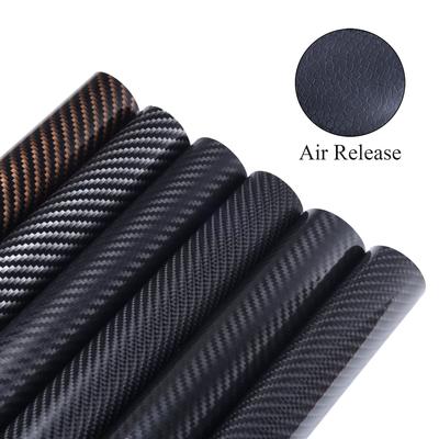 2D 3D 4D 5D 6D Gloss Carbon Fiber Vinyl Wrap Film Air Release Waterproof Sunscreen Fit For Car Motorcycle Laptop Phone Cover