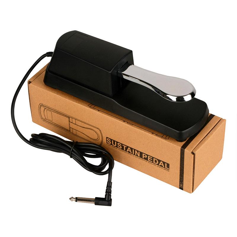 Universal MIDI Digital Piano Sustain Pedal for Electronic Organs and Synthesizers