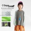Kids' Breathable Long-Sleeve T-Shirt
