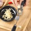 Garlic Press Mincer Stainless Steel Handheld Mincer Crusher Ergonomic Smooth Press Tool High Strength For Effortless Use Kitchen